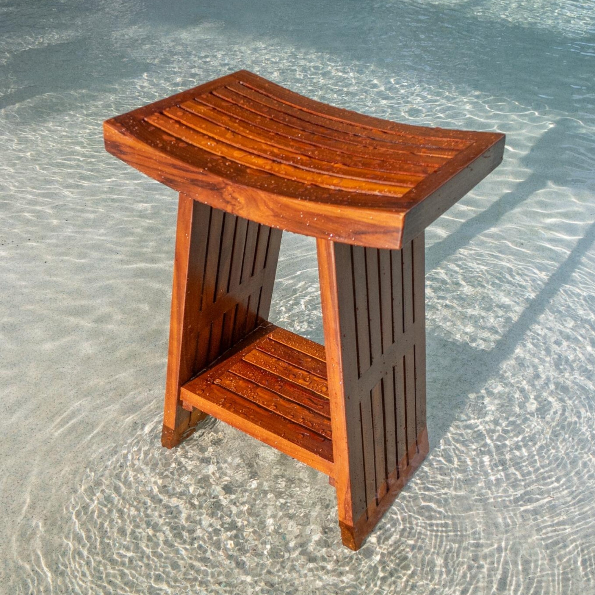 Outdoor Teak Wooden Stool Buy Melia Indoor Outdoor Indonesian Teak