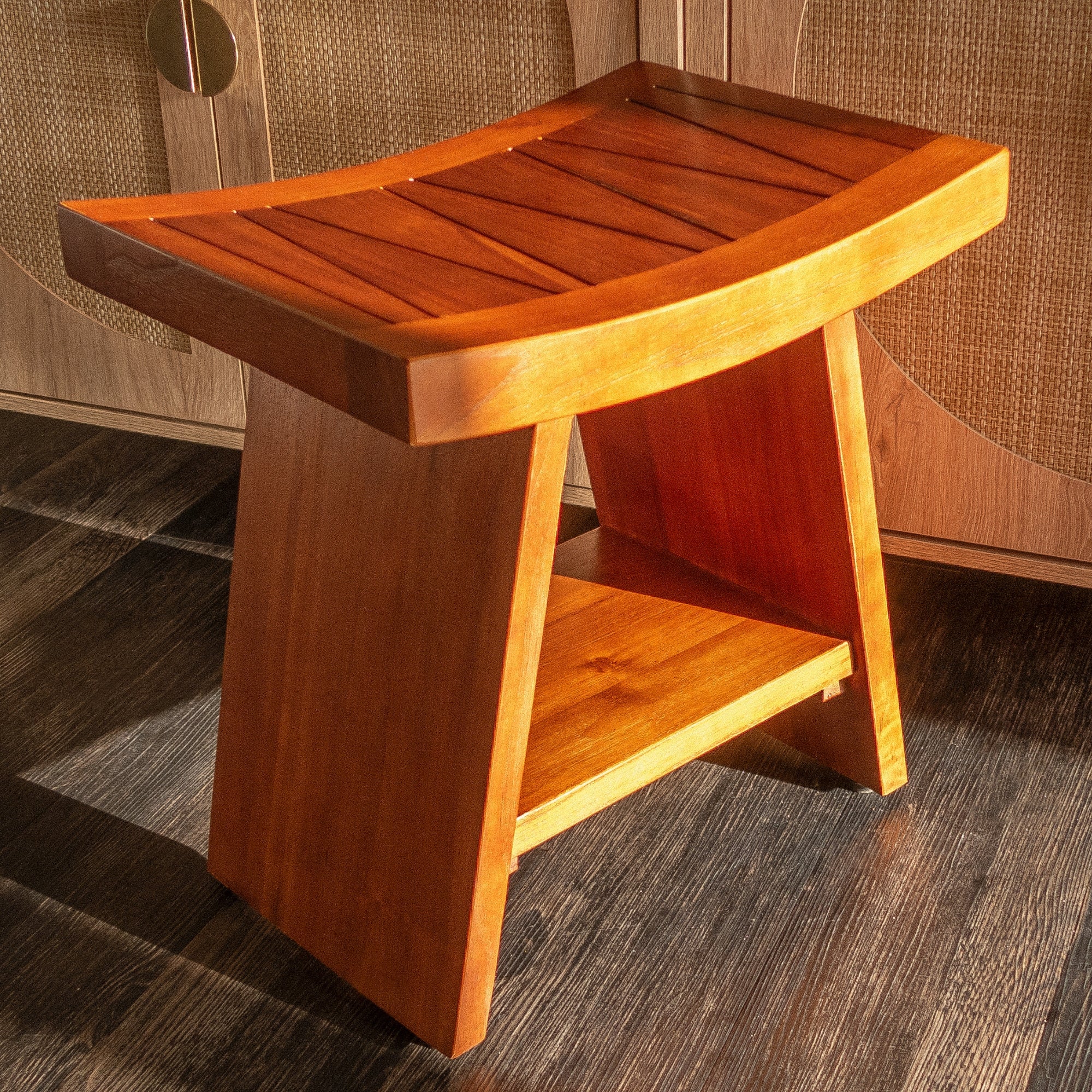 RANKA TEAK WOOD STOOL