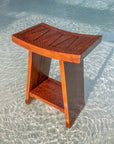 ALEENA TEAK WOOD STOOL
