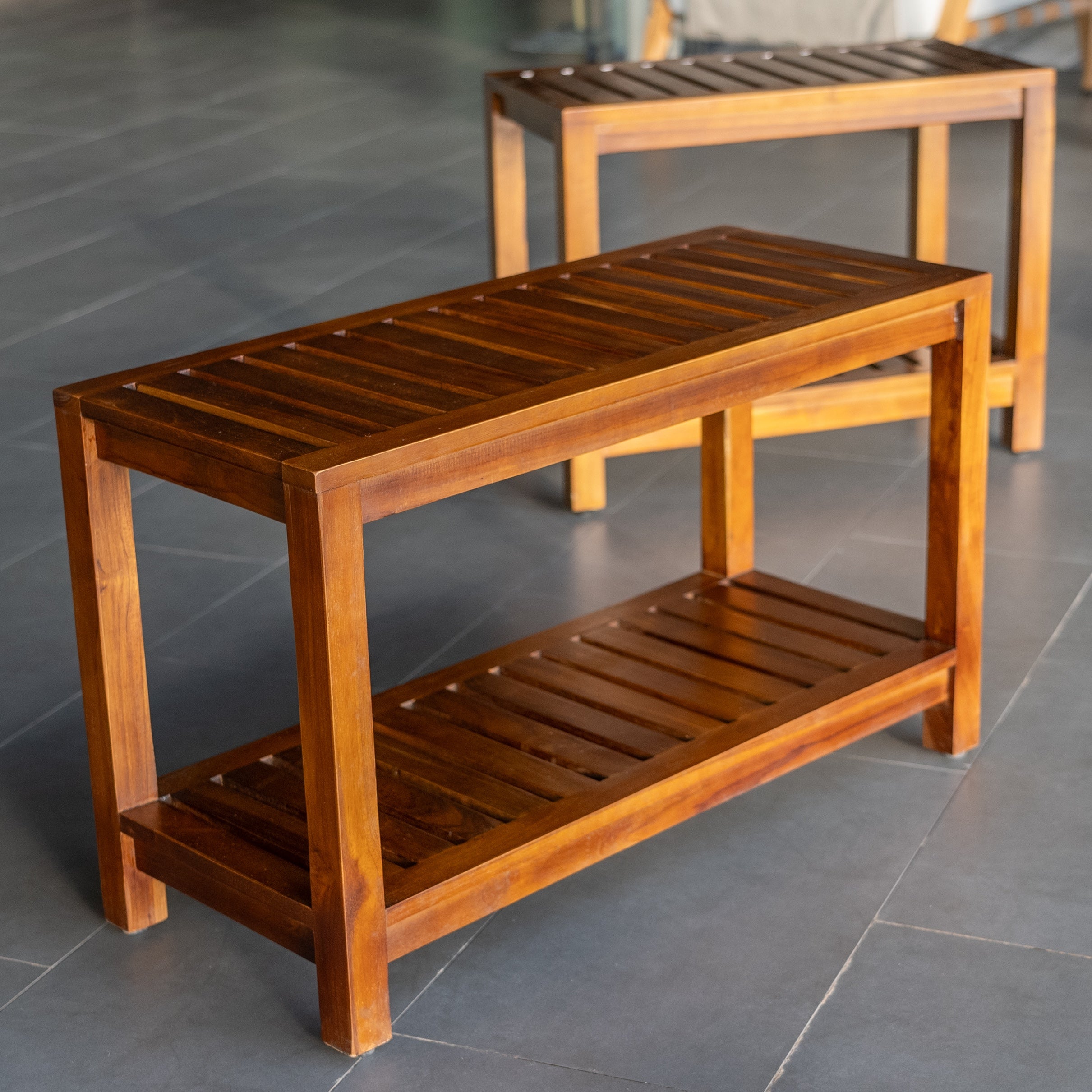 AKAR 30 TEAK WOOD BENCH