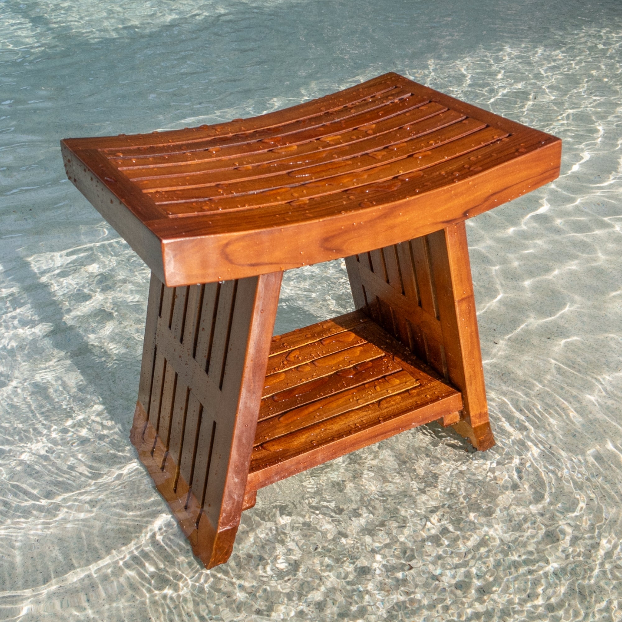 Mikha Teak Wood Stool – The Teaky Hut