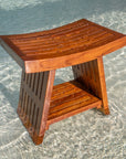 MIKHA TEAK WOOD STOOL