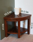 CORBY 18 TEAK WOOD STOOL