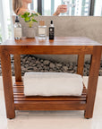 MAYA 21 TEAK WOOD BENCH