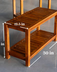 AKAR 30 TEAK WOOD BENCH