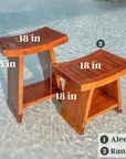 RANKA TEAK WOOD STOOL