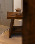 MIKHA TEAK WOOD STOOL