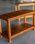 AKAR 30 TEAK WOOD BENCH