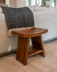 MIKHA TEAK WOOD STOOL