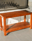 MAYA 30 TEAK WOOD BENCH